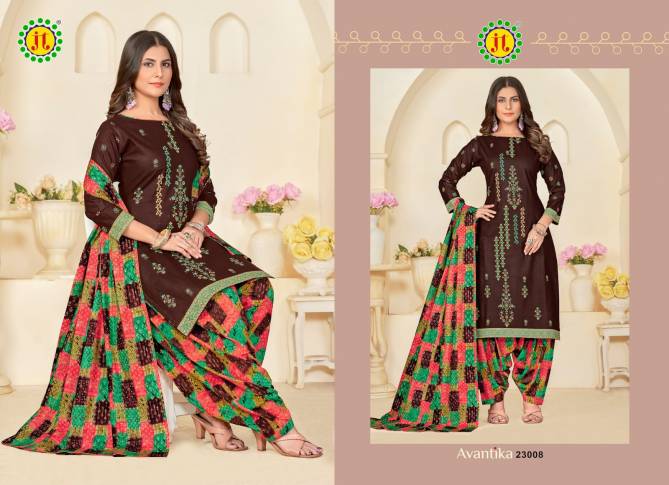 Avantika 23 By Jt Cotton Dress Material Wholesale Clothing Distributors In India
